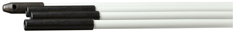 Chemicals & Tapes Dottie | 1/4'' X 12' White Rod W/ Eye & Hook