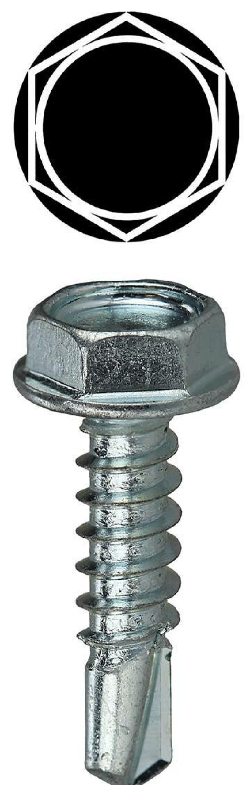 Core Products By Industry Dottie | #10 X 3/4'' Hex Washer Head Self Drilling Screw