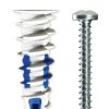 Anchors & Kits Dottie | Assorted Nylon Walldriller Plus Anchor Kit W/Pan Head Phillips Drive Screws