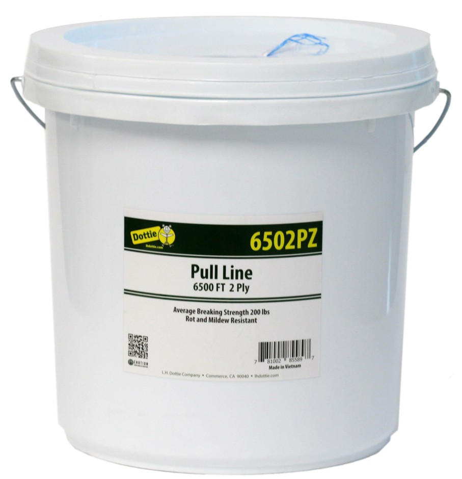 Chemicals & Tapes Dottie | 6500' Two Ply Pull Line (Dispensing Pail)