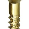 Core Products By Industry Dottie | #10 X 2'' Phillips Flat Head Brass Wood Screw