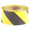 Chemicals & Tapes Dottie | 3'' X 1000' Barricade Tape (Alternating Stripes Black/Yellow)