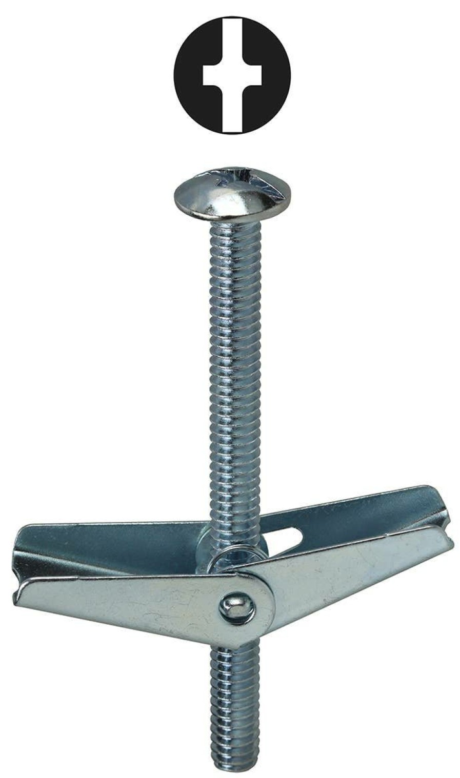 Anchors & Kits Dottie | 3/8'' X 3'' Phillips/Slotted Mushroom Head Toggle Bolt