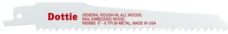 Tools & Specialty Items Dottie | 3/4'' X 6'' Bi-Metal Reciproblade