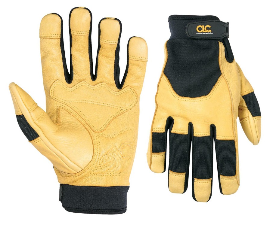 Tools & Specialty Items Dottie | Top Grain Deerskin With Reinforced Palm Gloves (Medium)