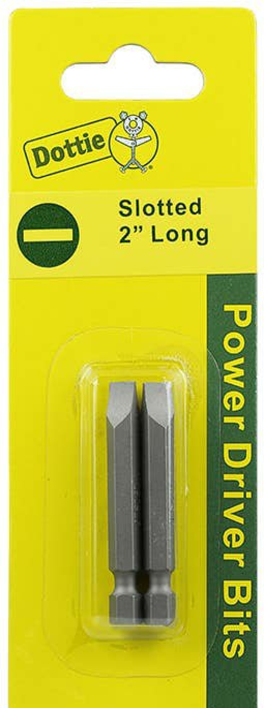 Tools & Specialty Items Dottie | #3 X 2'' Slotted Power Bit (Carded)