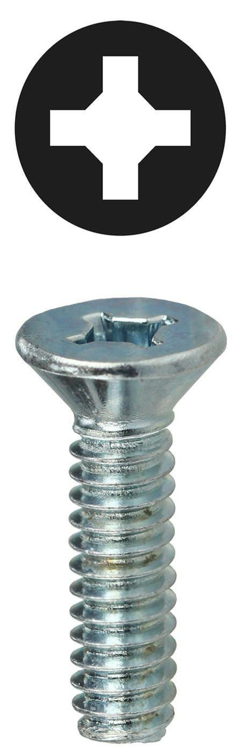 Core Products By Industry Dottie | #6-32 X 2'' Phillips/Square Flat Head Machine Screw