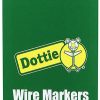 Chemicals & Tapes Dottie | Vinyl Cloth Wire Marker Book (Fire/Security)