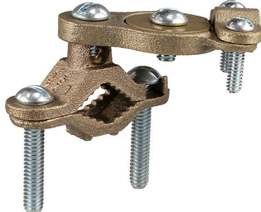 Fittings & Stampings Dottie | 1/2''-1'' Bronze Armored Ground Clamp W/ Swivel