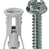 Anchors & Kits Dottie | #8 Grey Triple-Grip Anchor Kit W/ Hex Head Combo Drive Screws