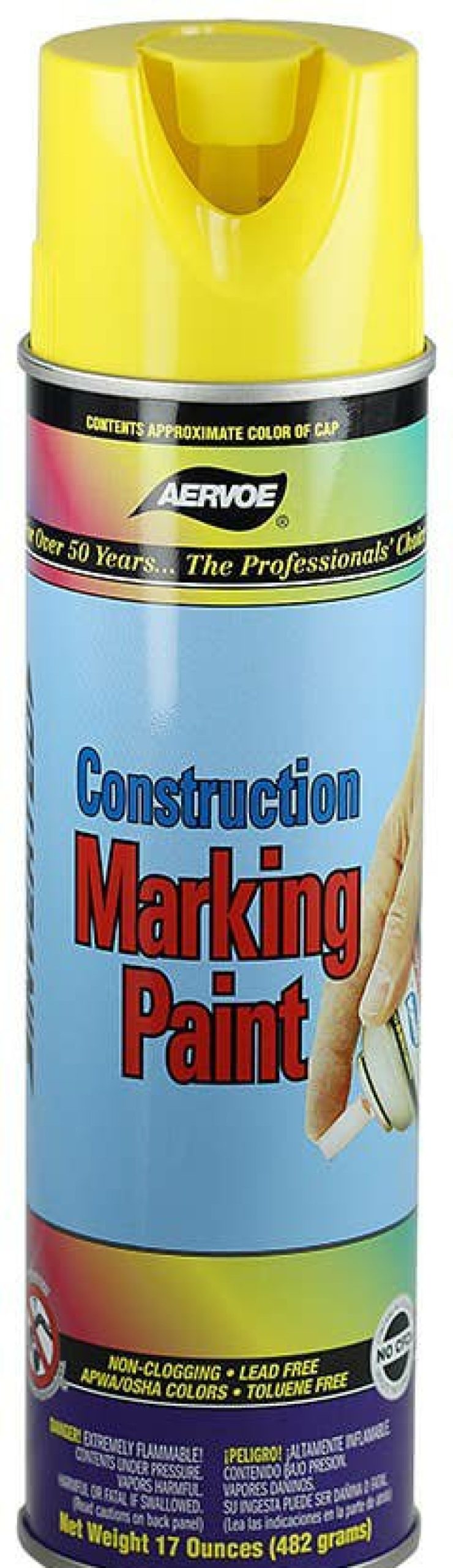 Chemicals & Tapes Dottie | Hi-Vis Yellow Construction Marking Paint