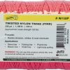 Chemicals & Tapes Dottie | 1100' Pink Twisted Nylon Twine