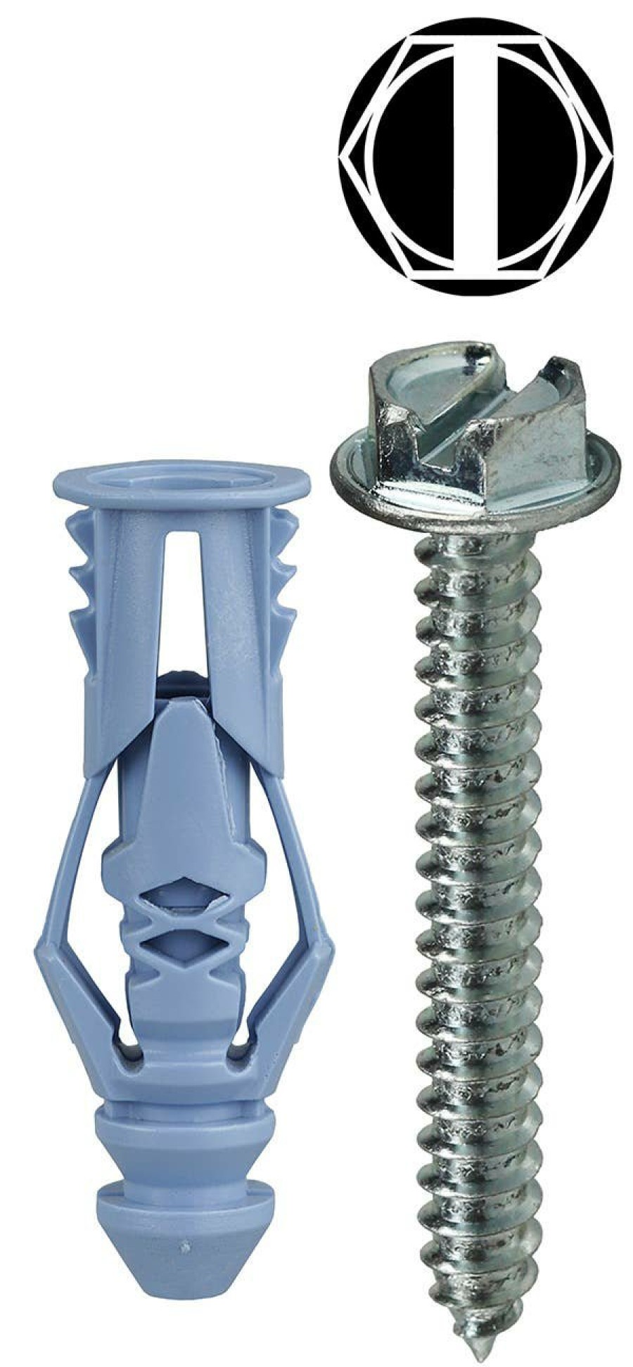 Anchors & Kits Dottie | #10 Blue Triple-Grip Anchor Kit W/ Hex Head Combo Drive Screws