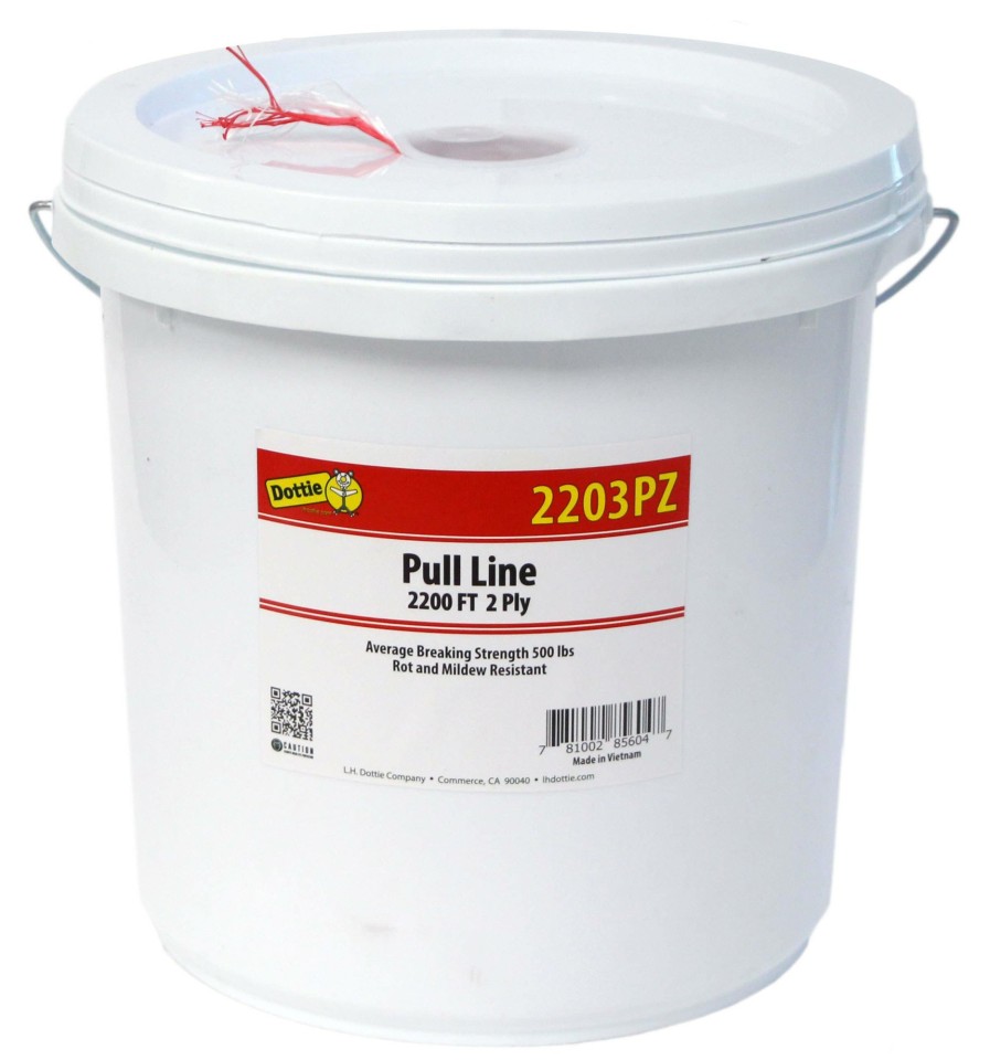 Chemicals & Tapes Dottie | 2200' Heavy Duty Pull Line (Dispensing Pail)