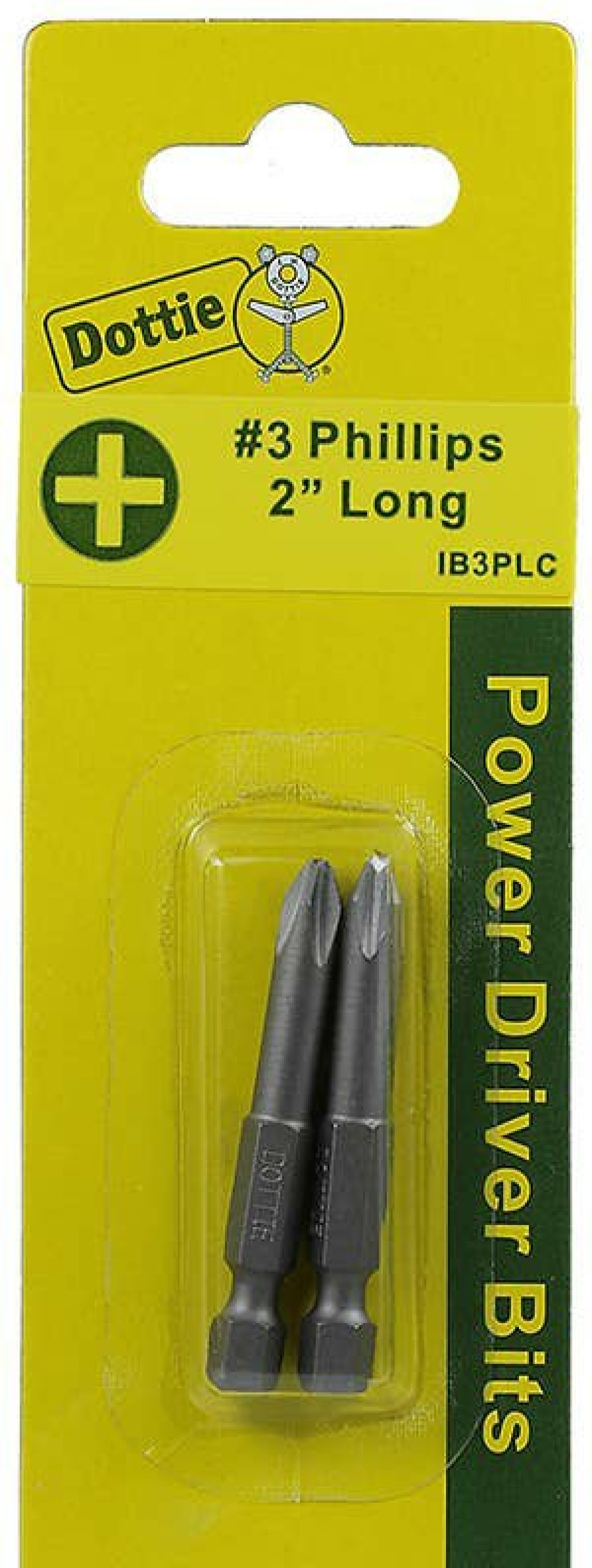 Tools & Specialty Items Dottie | #3 X 2'' Phillips Power Bit (Carded)