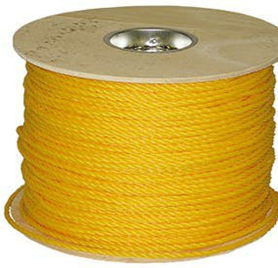 Chemicals & Tapes Dottie | 3/16'' X 3600' Yellow Polypropylene Pull Rope