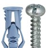 Anchors & Kits Dottie | #10 Blue Triple-Grip Anchor Kit W/ Pan Head Combo Drive Screws (Tuff Pack)