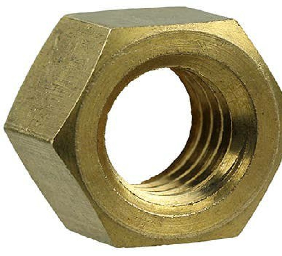 Fasteners & Hardware Dottie | #12-24 Brass Machine Screw Hex Nut