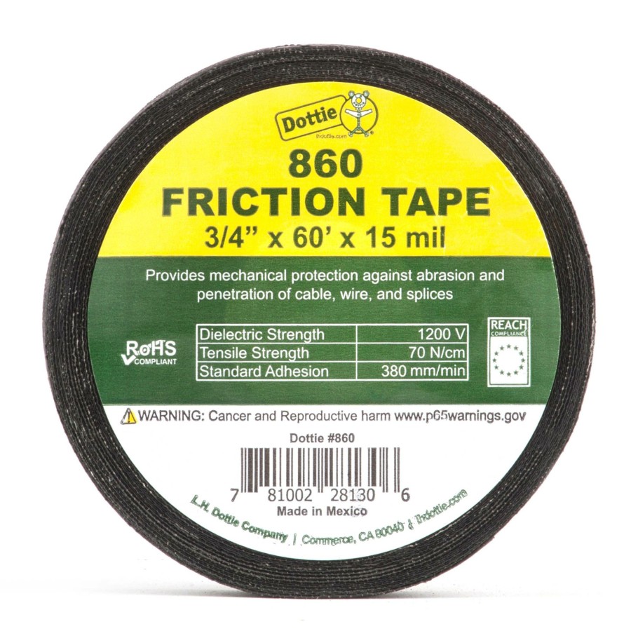 Chemicals & Tapes Dottie | 3/4'' X 60' Friction Tape