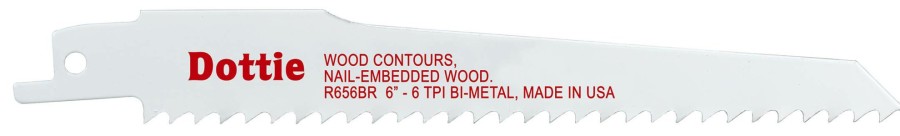 Tools & Specialty Items Dottie | 3/4'' X 6'' Bi-Metal Reciproblade